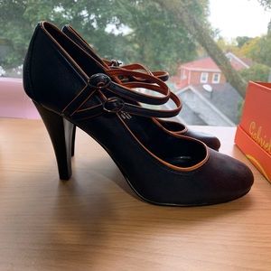 Adorable Gabriella Rocha Dancy Navy/Orange Size 10